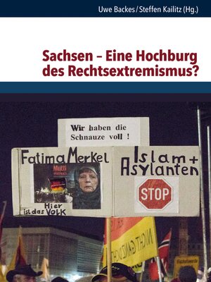 cover image of Sachsen – Eine Hochburg des Rechtsextremismus?